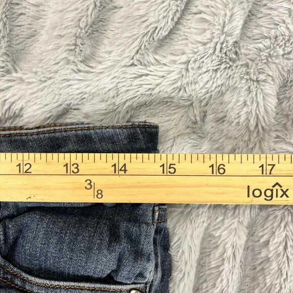 KUT from the Kloth Jeans Women’s 4 Bardot Crop Skinny Boyfriend Blue Stretch Mid - Picture 6 of 8